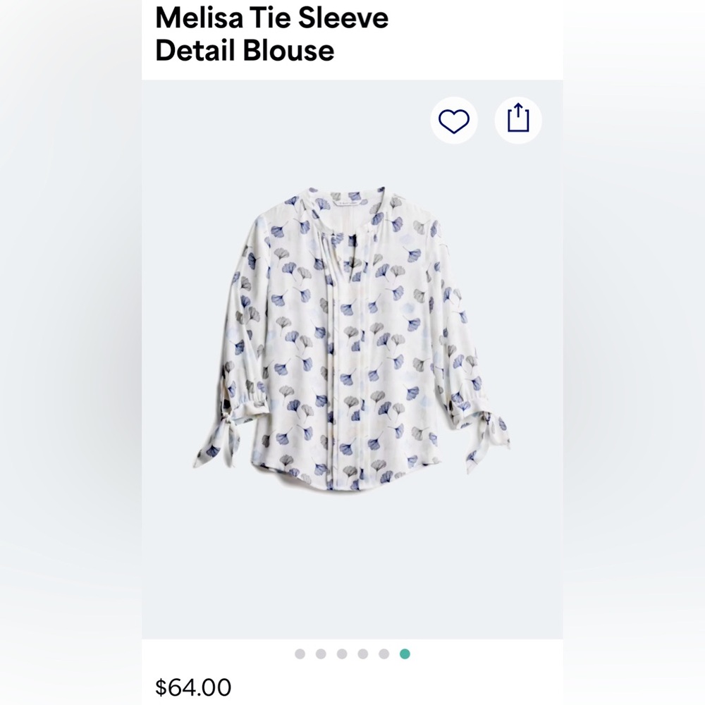 Melisa Tie Sleeve
Detail Blouse